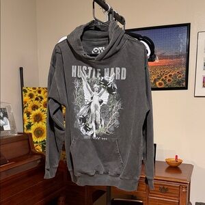 Charcoal Turtleneck Sweater